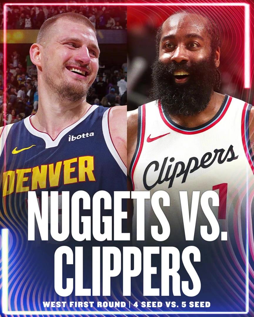 帶隊(duì)的神！哈登率快船鎖定西部第5，生涯從未缺席過(guò)季后賽！