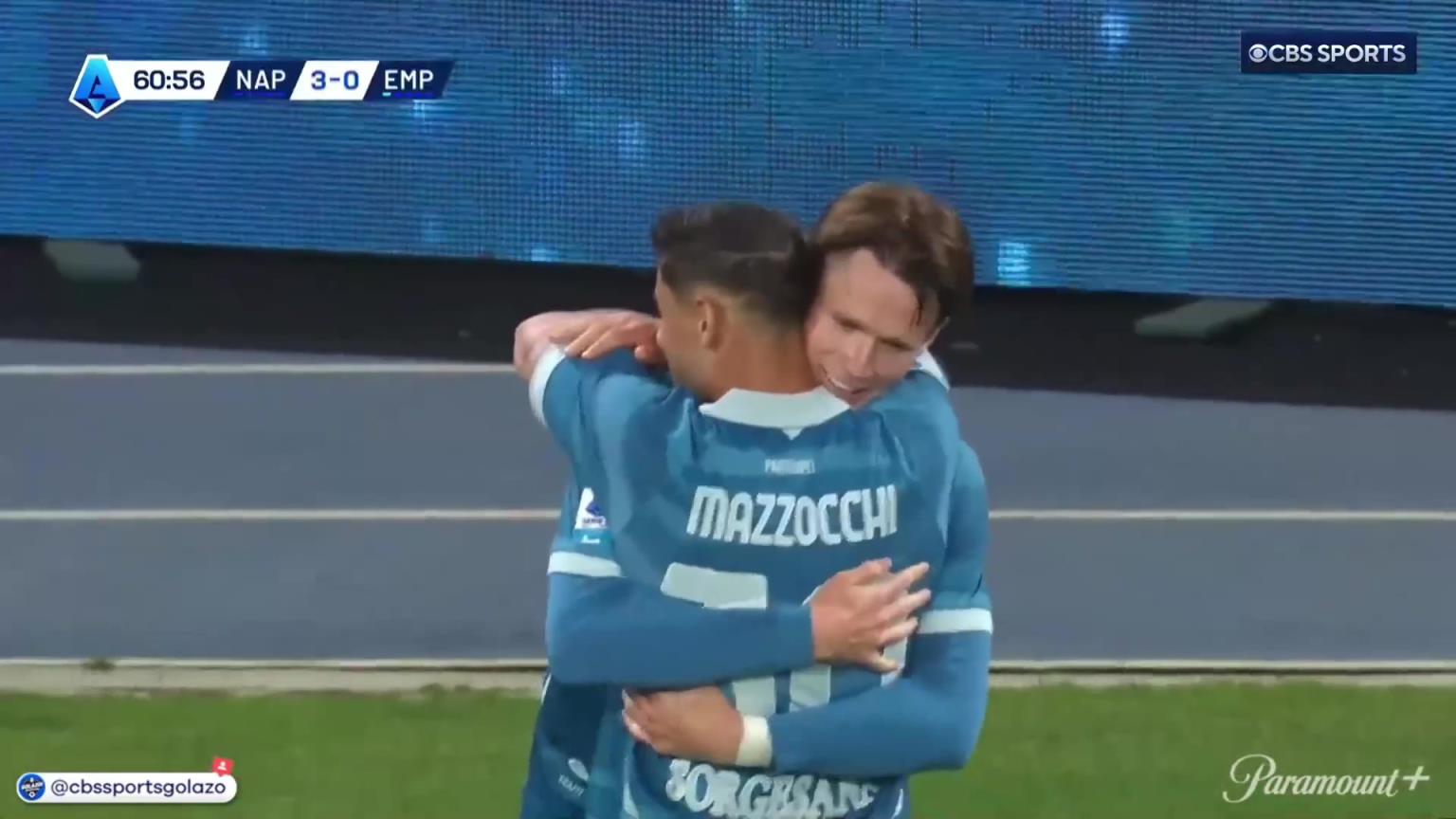 無敵雙響炮！麥克托米奈甩頭破門梅開二度！盧卡庫(kù)傳中送助攻！